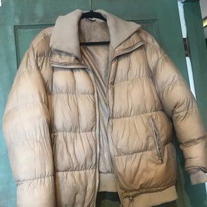 Tan/Gold Puffer